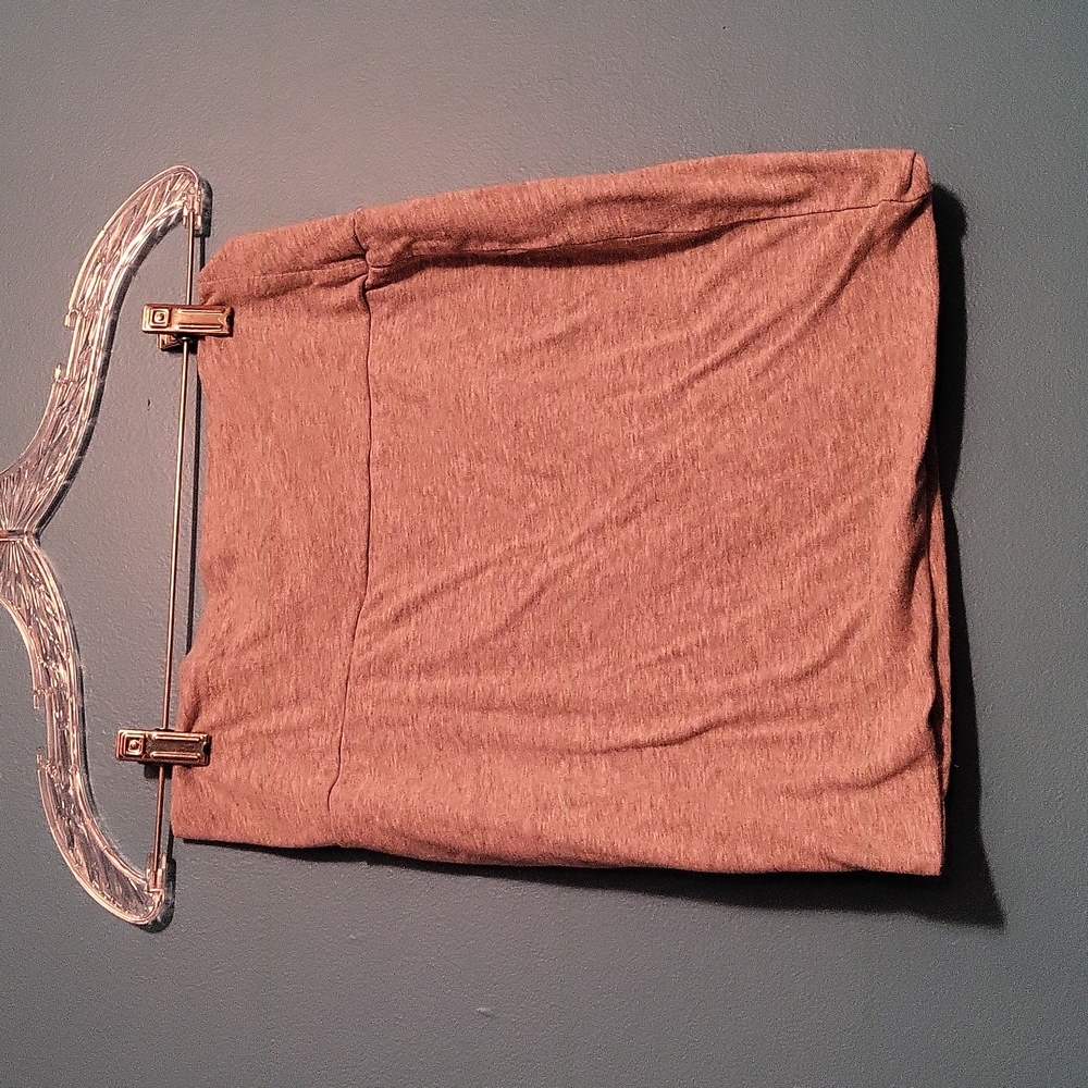 Ambiance Apparel Short/Mini Grey Skirt